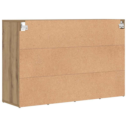Skoskåp 103 x 30 x 67 cm Konstruerat trä Artisan-ek