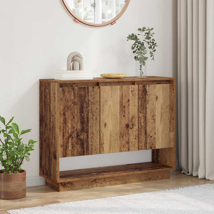 Sideboard Gammalt trä 97 x 29 x 75 cm Konstruerat trä