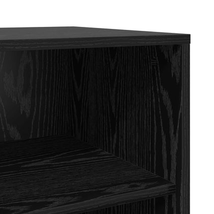 Sideboard Svart 70 x 41 x 75 cm Konstruerat trä