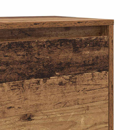 TV-bänkset Gammalt trä 90 x 35 x 40 cm Konstruerat trä