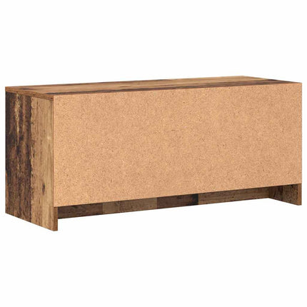 TV-bänkset Gammalt trä 90 x 35 x 40 cm Konstruerat trä