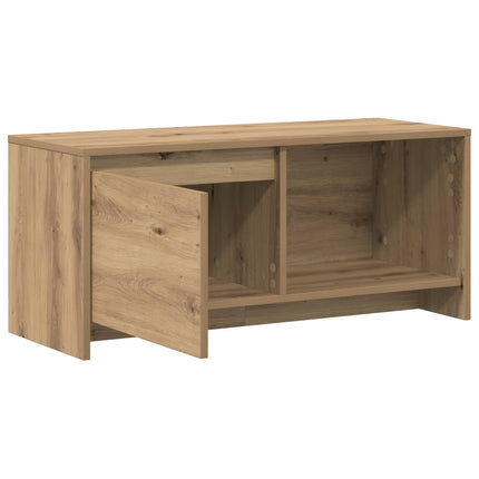 TV-bänkset Artisan Ek 90 x 35 x 40 cm Konstruerat trä