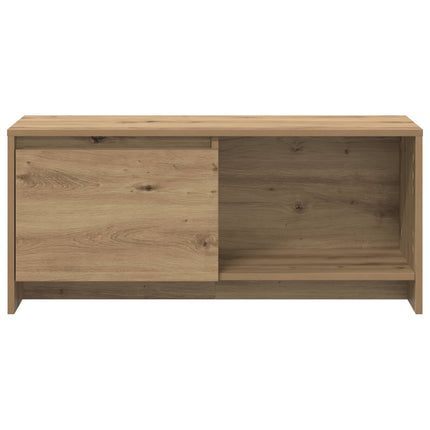 TV-bänkset Artisan Ek 90 x 35 x 40 cm Konstruerat trä