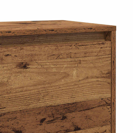 Nattduksbord Gammalt trä 45 x 34 x 44,5 cm Konstruerat trä