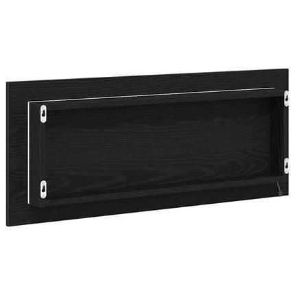 Spegel Svart Ek 90 x 8,5 x 37 cm Konstruerat trä