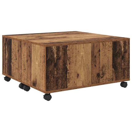 Kaffeebord Gammalt trä 75 x 75 x 38 cm Konstruerat trä