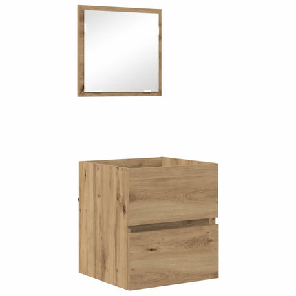 Badrumsskåp Artisan Ek 41 x 38,5 x 45 cm Konstruerat trä