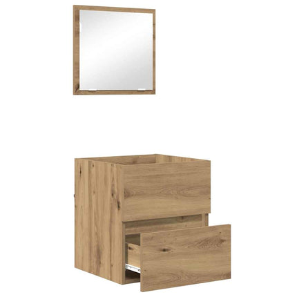 Badrumsskåp Artisan Ek 41 x 38,5 x 45 cm Konstruerat trä