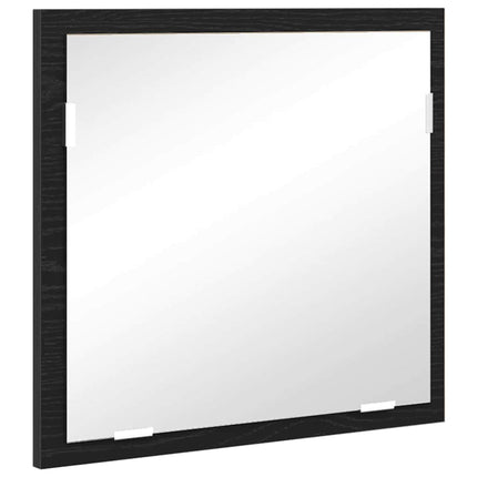 Badrumsskåp Svart Ek 41 x 38,5 x 45 cm Konstruerat trä