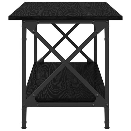 Kaffeebord Svart ek 80 x 45 x 45.5 cm Konstruerat trä