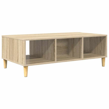 Kaffeebord Sonoma-ek 102 x 55 x 35 cm Konstruerat trä