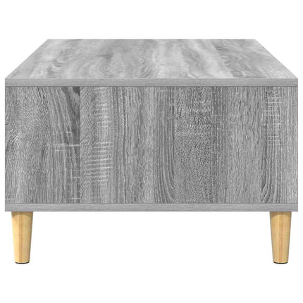 Kaffeebord Grå Sonoma 102 x 55 x 35 cm Konstruerat trä
