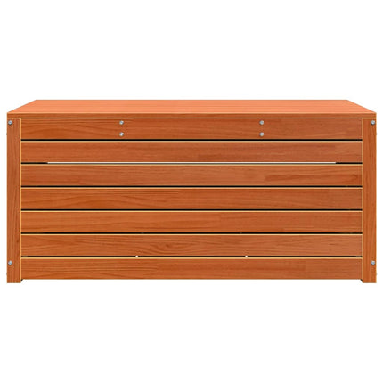 Förvaringslåda Vaxbrun 101 x 50,5 x 46,5 cm Konstruerat trä