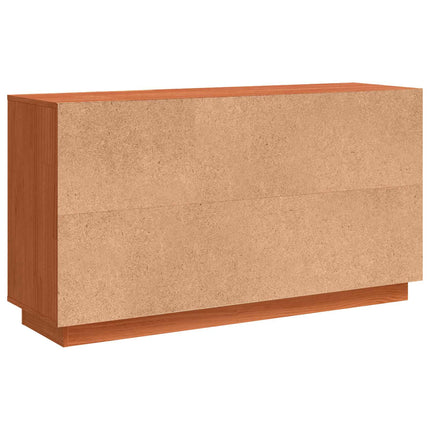 Sideboard Brun Ek 111 x 34 x 60 cm Massiv furu