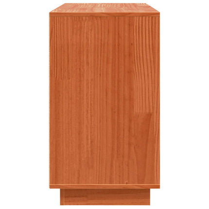 Sideboard Brun Ek 111 x 34 x 60 cm Massiv furu