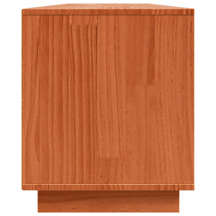 TV-skåp 156 x 37 x 45 cm Brun Konstruerat trä