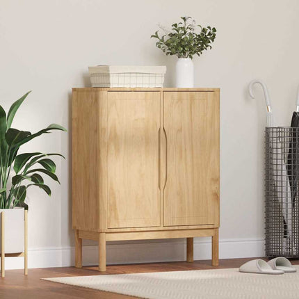 Sideboard FLORO Vaxbrun 70 x 30 x 70,5 cm Massiv furu