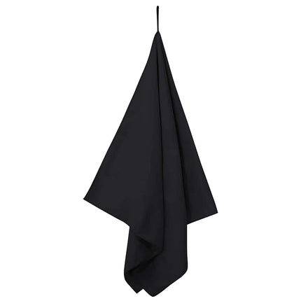 Sporthanddukar 2 pcs Svart 140 x 70 cm Polyester och polyamid