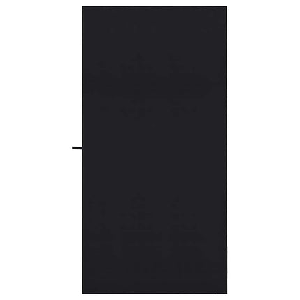Sporthanddukar 2 pcs Svart 200 x 100 cm Polyester och polyamid
