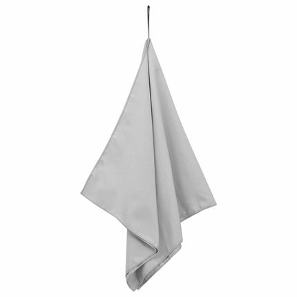 Sporthanddukar 2 pcs Grå 100 x 50 cm Polyester och polyamid