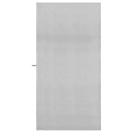 Sporthanddukar 2 pcs Grå 200 x 100 cm Polyester och polyamid