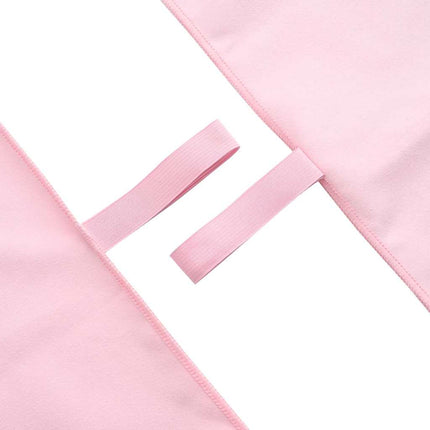 Sporthanddukar 2 pcs Rosa 180 x 90 cm Polyester och polyamid