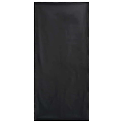 Utomhus Stols Handdukar 2 st Svart 130 x 60 cm