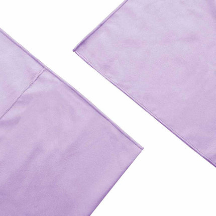 Utomhus Stols Handdukar 2 pcs Lila 130 x 60 cm