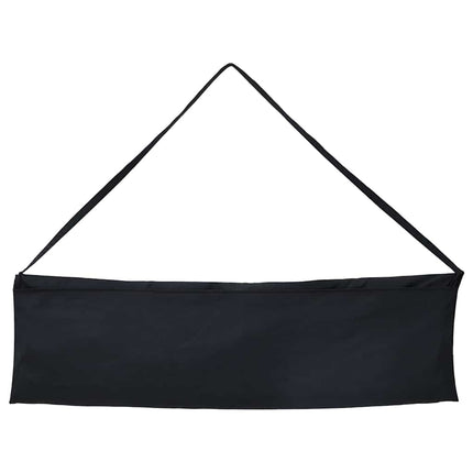 Solstolshanddukar 2 pcs Svart 210 x 75 cm