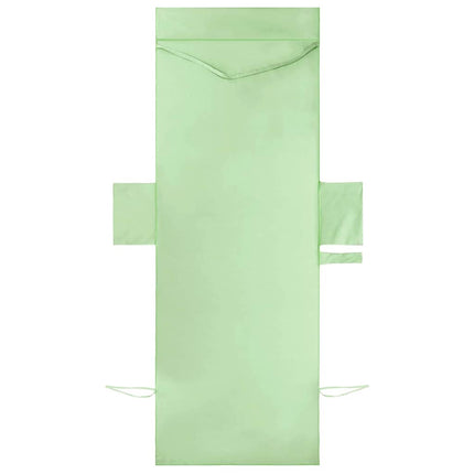 Solstolshanddukar 2 pcs Grön 210 x 75 cm Polyester och polyamid