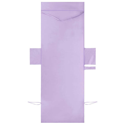 Solstolshanddukar 2 pcs Lila 210 x 75 cm Polyester och polyamid
