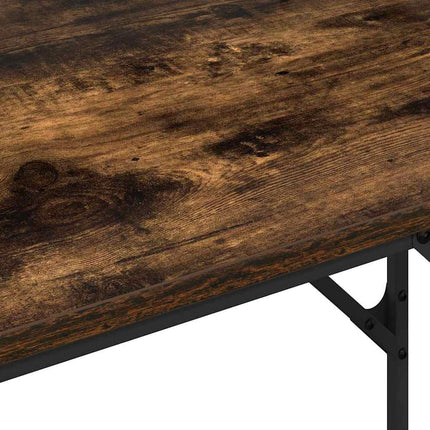 Skrivbord Rökt ek Konstruerat trä 100 x 50 x 86,5 cm