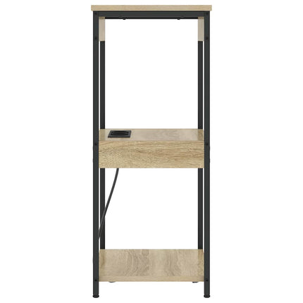 Nattduksbord Sonoma-ek 41 x 31 x 76 cm Konstruerat trä