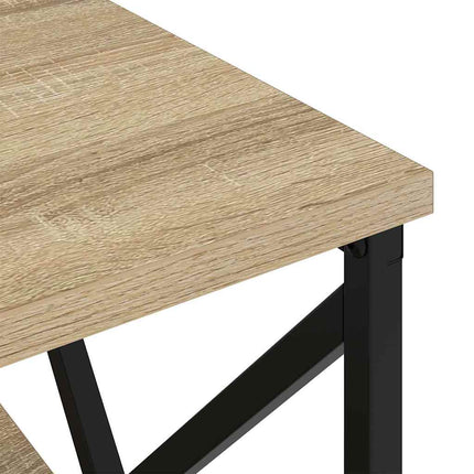 Nattduksbord Sonoma-ek 41,5 x 40,5 x 55 cm Konstruerat trä