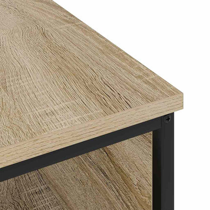 Nattduksbord Sonoma-ek 41 x 28 x 76 cm Konstruerat trä