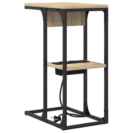 Nattduksbord Sonoma-ek 41,5 x 26 x 60,5 cm Konstruerat trä