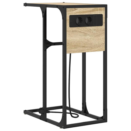 Nattduksbord Sonoma-ek 41,5 x 26 x 60,5 cm Konstruerat trä