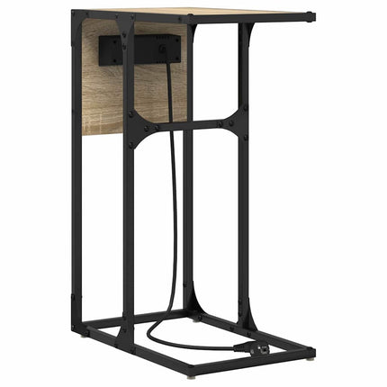 Nattduksbord Sonoma-ek 41,5 x 26 x 60,5 cm Konstruerat trä