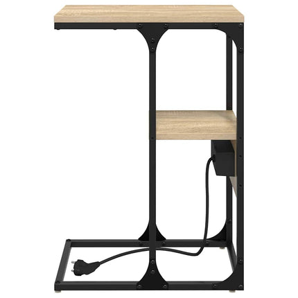 Nattduksbord Sonoma ek 41.5 x 26 x 60.5 cm Konstruerat trä