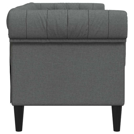 Soffa Mörkgrå 182,5 x 74,5 x 74,5 cm Polyester