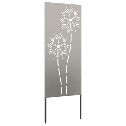 Trädgårds integritetsskärm Fiskfjäll Rostig 50 x 140 cm