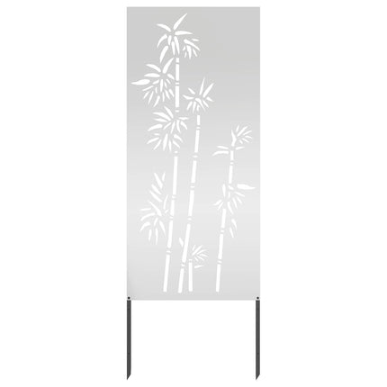 Trädgårds integritetsskärm Silver 50 x 140 cm Galvaniserat stål