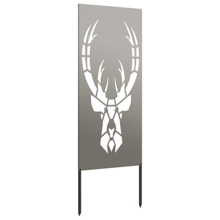 Trädgårds integritetsskärm Djurtryck Rostig 50 x 140 cm