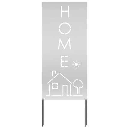 Trädgårds integritetsskärm Silver 50 x 140 cm Galvaniserat stål
