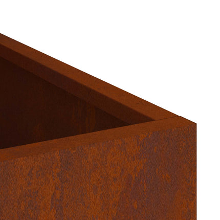 Trädgårdsplanterare Rostig 50 x 32 x 40 cm Väderbeständig stål