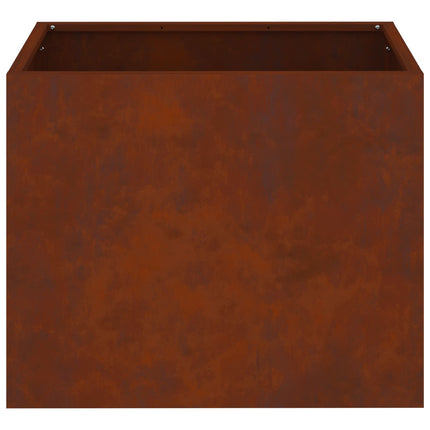 Trädgårdsplanterare Rostig 50 x 32 x 40 cm Väderbeständig stål