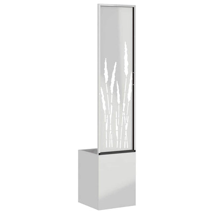 Trädgårds integritetsskärm Fiskfjäll Silver 32 x 32 x 150 cm