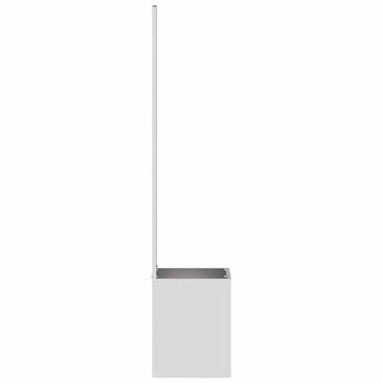 Trädgårds integritetsskärm Silver 50 x 140 cm Galvaniserat stål