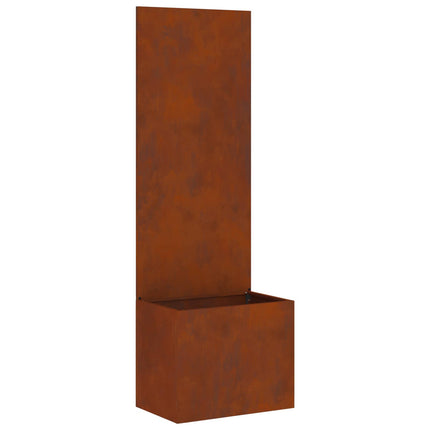 Trädgårds integritetsskärm Rostig 50 x 32 x 150 cm cortenstål