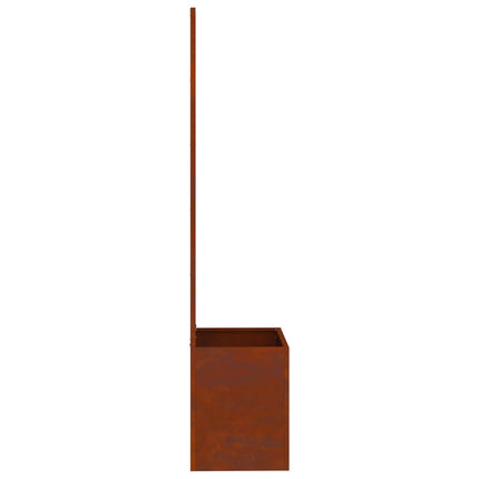 Trädgårds integritetsskärm Rostig 50 x 32 x 150 cm cortenstål